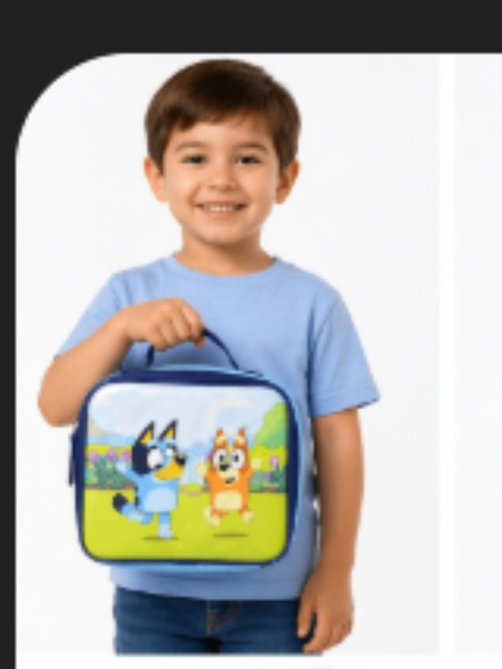 NEW Bluey Kids Lunch Bag 💙🐶 School Ready Cute Lonchera NUEVA